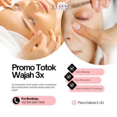 La Lune Beauty - Promo Totok Wajah 3x