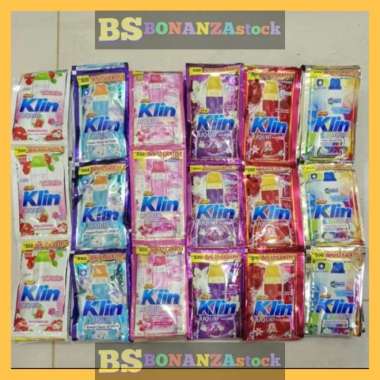 SOKLIN DETERGENT CAIR 1 RENCENG 12 SACHET 20ml