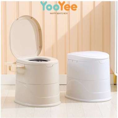 Yooyee WC Duduk Portable Toilet Duduk Portable Kloset Jongkok