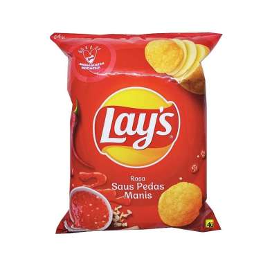 LAYS - Potato Chips - 64 gr PEDAS MANIS