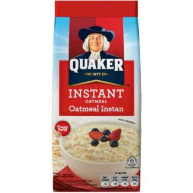 Quaker oats instant merah 200 gram