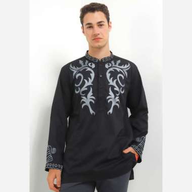 Preview Itang Yunasz Koko Premium Pria Black Silver M