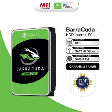 Hardisk Seagate BARACUDA 6TB ST6000DM003