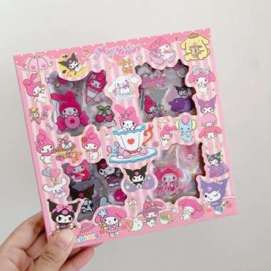 Box Sticker Cute Transparan Sticker Big Box Sanrio Labubu Capybara Sanrio 4