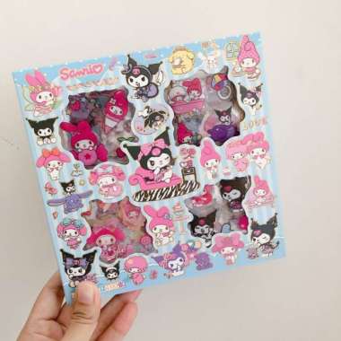 Box Sticker Cute Transparan Sticker Big Box Sanrio Labubu Capybara Sanrio 3