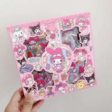 Box Sticker Cute Transparan Sticker Big Box Sanrio Labubu Capybara Sanrio 2