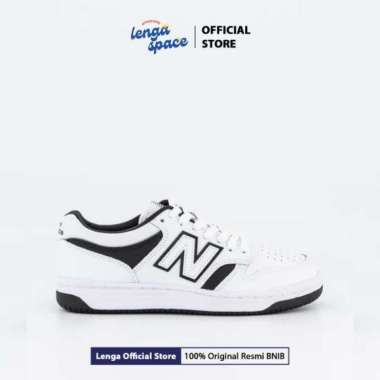 Sepatu Sneakers New Balance Pria 480 - Low White (BB480LAB) Original 45