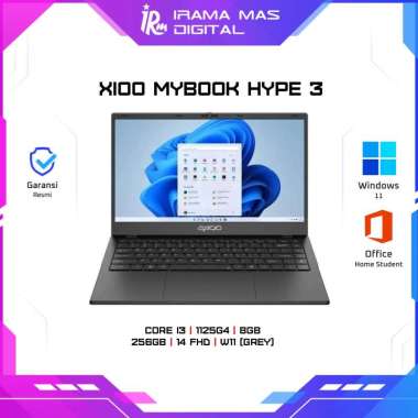 AXIOO MYBOOK HYPE 3 CORE I3 1125G4/8GB/256GB/14 FHD/W11 (GREY, BLUE) GREY