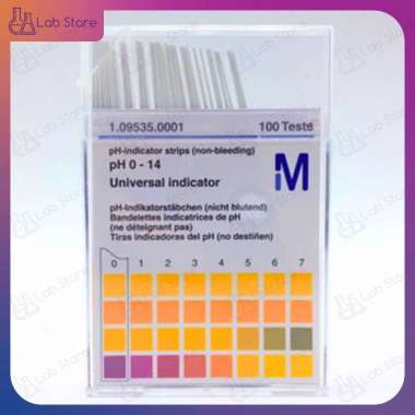Kertas Lakmus pH Indicator Test Strips Universal Indicator | Merck