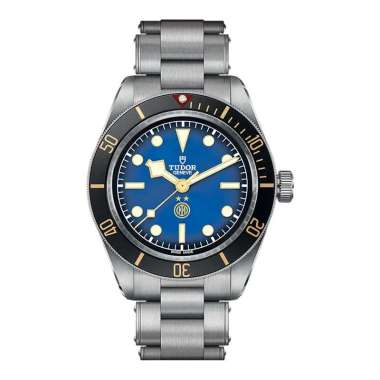 Jam Tangan Pria Tudor Black Bay 58 M79030N-0025 Fifty-Eight Inter Milano Blue Dial Steel Strap Silve