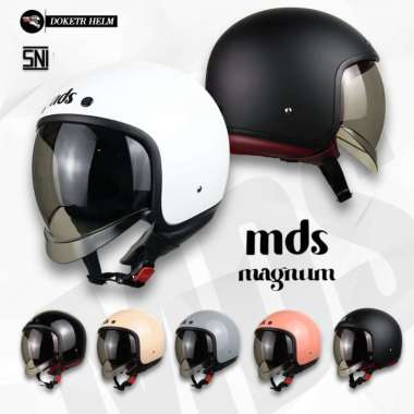 HELM MDS MAGNUM || MDS RETRO || MDS BOGO ALL COLOUR