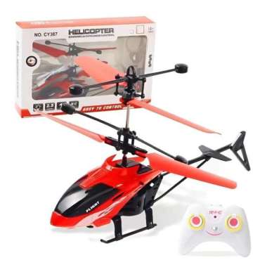 Rc Helicopter Remote Control Sensor Tangan Pesawat Mainan Anak Mainan Helikopter Remote Control Pesa