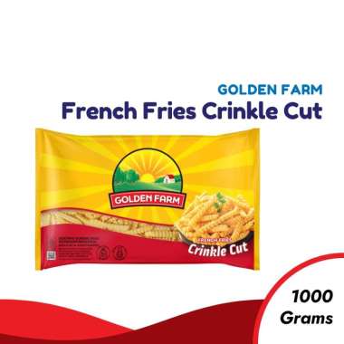 Golden Farm Kentang Goreng Straight Cut french fries Shoestring Crinkle Cut French Fries golden farm