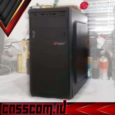 Casing MAGIX Type C M-ATX + PSU 500W Computer Case