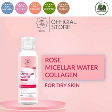 ֍SM֎ VIVA Queen Micellar Water Rose Collagen