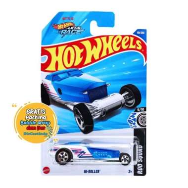 Hot Wheels / HotWheels Lot C 2025 Hi Roller Biru Tanpa Protector