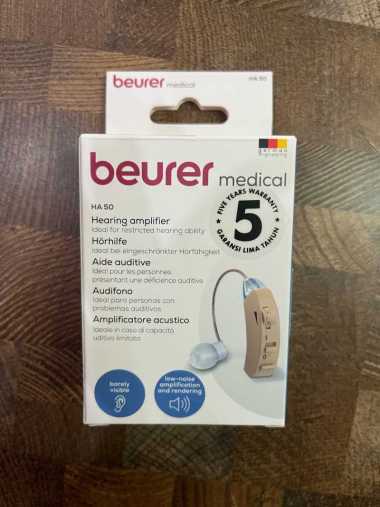 Beurer HA50 Alat Bantu Dengar - Alat Bantu Dengar Tanpa Kabel