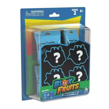 Blox Fruits Minifigure 4-Pack Series 2 Assortment (Figure Random/Acak)