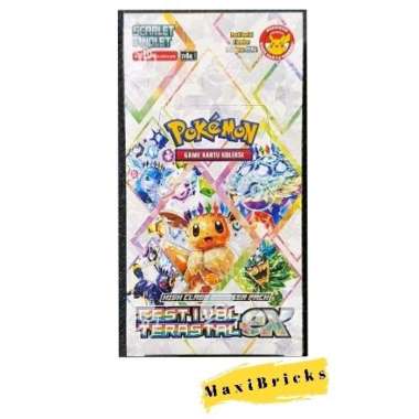 Pokemon TCG Indonesia (SV8a) Sealed Case Festival Terastal Booster Box