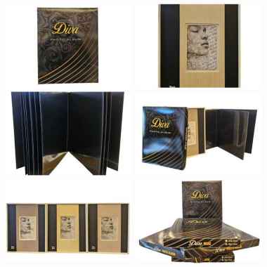 Album Foto 4R Double SHEET HITAM plus Box / Album 6R 10 Sheet