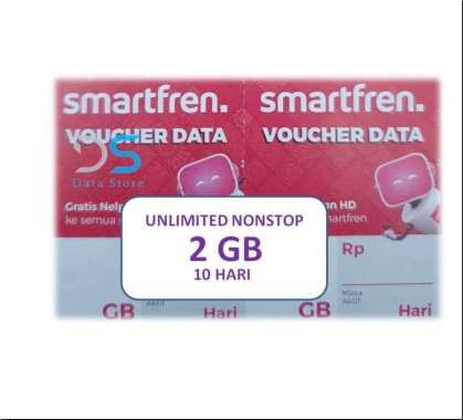 Voucher SmartFren NONSTOP UNLIMITED 2 GB