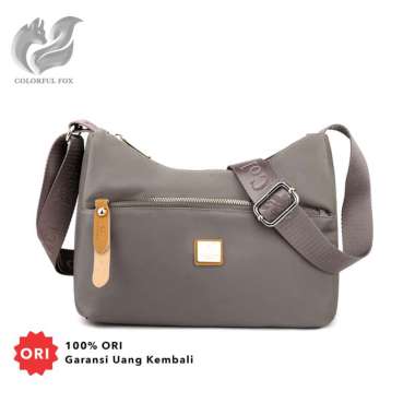 Tas Selempang Wanita COLORFUL FOX 2223 Sling Wanita Shoulder Bag Wanita Tas Anti Air Stalking store 