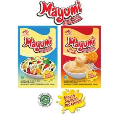 Mayumi mayonaise original / pedas 100 gram pedas