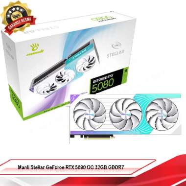 Manli Stellar GeForce RTX 5090 OC 32GB GDDR7 | VGA Gaming RTX 5090