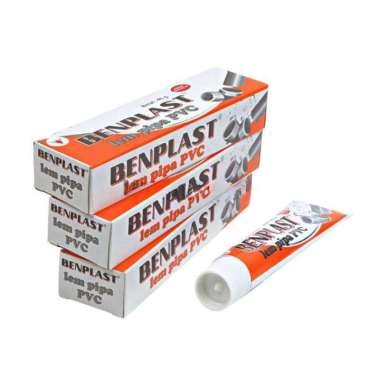 Lem Pipa PVC Benplast Perekat Paralon 40gr Lem Tube Tahan Air Waterproof