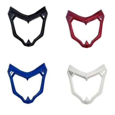 Cover List Lampu Depan Vixion New Advance Gokem Nva 2015 2016 Topeng Hitam