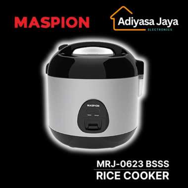Rice Cooker Magic MRJ-0623 BSSS (Maspion) / Penanak Nasi / Stainless Steel / Steamer