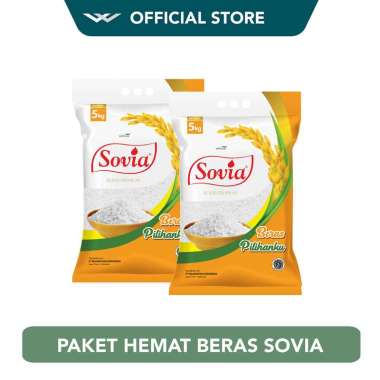 Medan - Twinpack Sovia Beras 5 Kg Wilmar