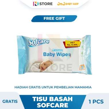 (FREE GIFT) TISU BASAH SOFCARE