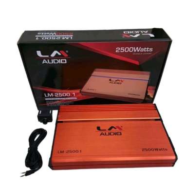 Power monoblock lm-2500.1 power monoblok lm audio lm-2500.1