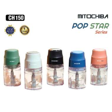 Mitochiba Chopper CH150 Pop Star Series Kapasitas 700ml - Penggiling Daging Es Batu Buah dan Sayur T