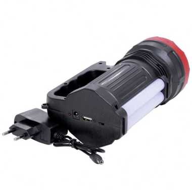 Senter Tangan Lampu Camping Solar Lentera Portable Tenaga Surya Rechargeable Multifungsi UTK Outdoor