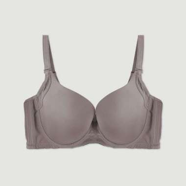 The Brahouse Bra Padded 3/4 Cup B01-1449D - Cup D 36D/080 Brown