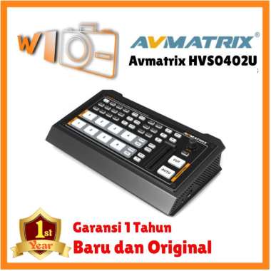 AVMATRIX HVS0402U 4-Channel Live Streaming Video Switcher