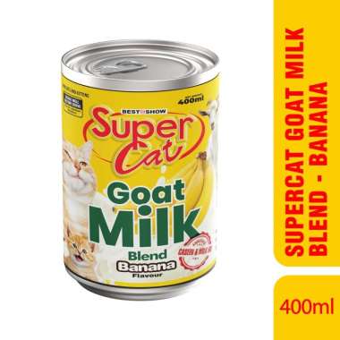 Supercat Goat Milk Blend - Susu Kambing untuk kucing Original