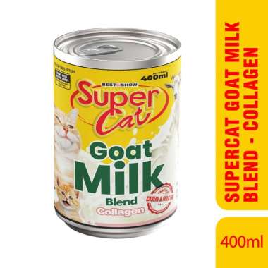 Supercat Goat Milk Blend - Susu Kambing untuk kucing Collagen