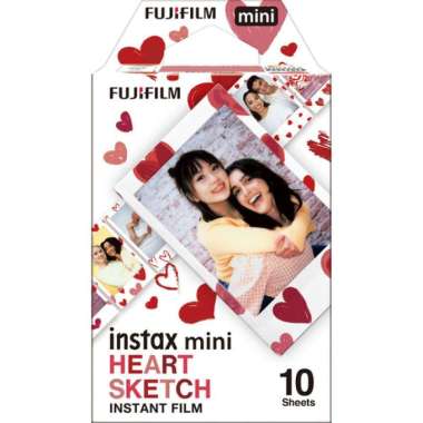 FUJIFILM INSTAX MINI Heart Sketch Instant Film