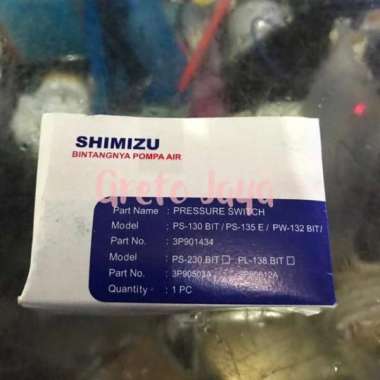 Otomatis Sanyo Pompa Air / Pressure Switch SHIMIZU PS 130 / 135 Shimitzu Simitzu Not Specified