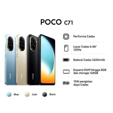 XIAOMI POCO C71 4/128 GB BNOB
