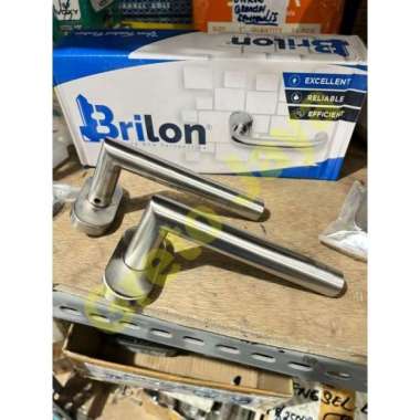 ( Lepasan ) Handle Handel Kunci Pintu Aluminium Almunium Alminium Alumunium 1 Set Handle Lurus