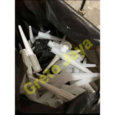 Cucuk Corong Ujung Lem Sealant Silen Kaca Silikon Silicon Aquarium Silent Sealan Silikone Silicone S