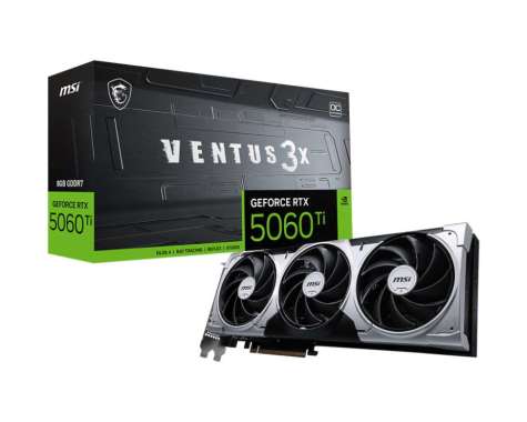 Msi Geforce RTX 5060 Ti Ventus 2x Plus | Ventus 3x 8GB GDDR7 OC VGA GPU Graphics card RTX 5060 Ti Ve