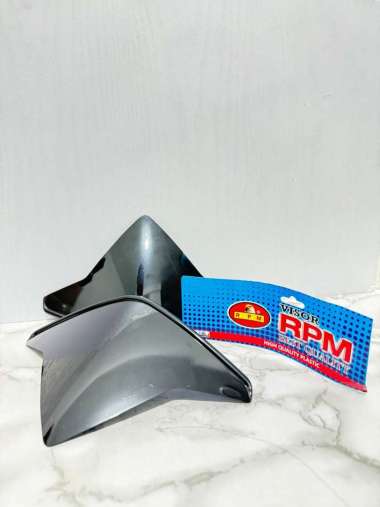 Visor Windshield Beat Karbu Mini Black Visor Beat Carbu Visor Beat Lama Wind Shield Merek RPM High Q