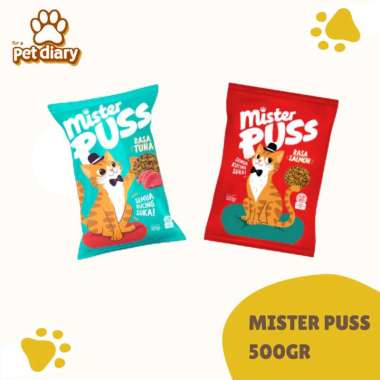 MISTER PUSS DRY CAT FOOD 500GR / MISTER PUSS SALMON