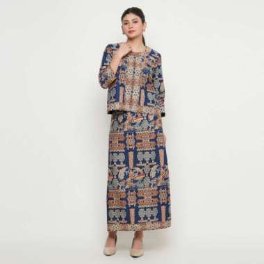 Rizkya Batik Set Andin Rok Panjang Atasan Blouse MD XXXL