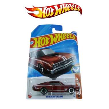 Hot Wheels 69 Mercury Cyclone Merah Muscle Mania